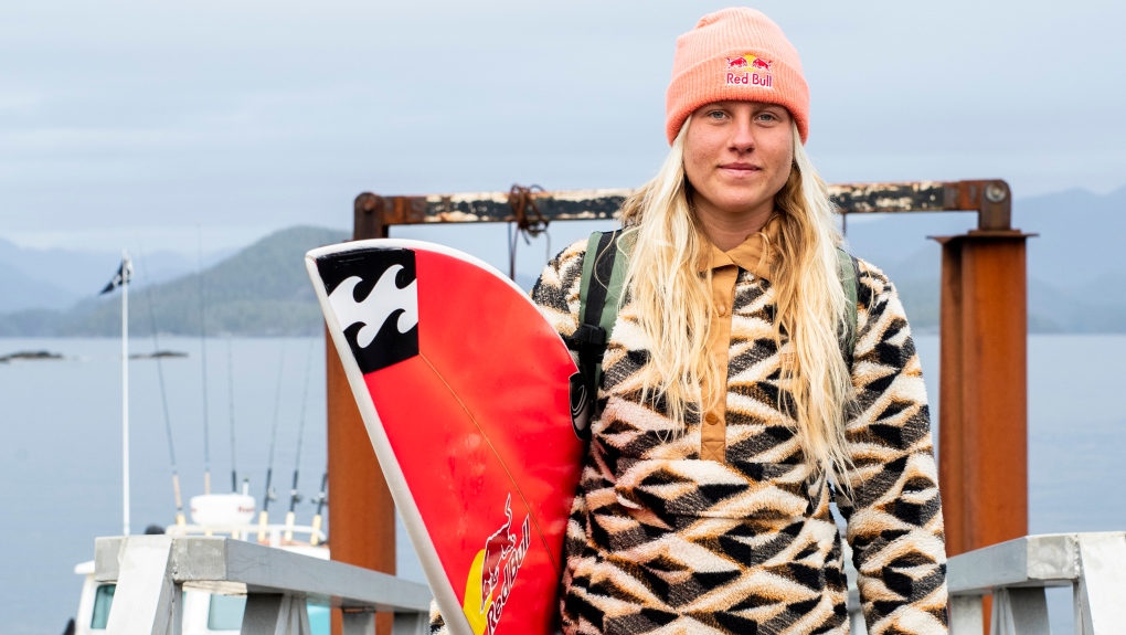 Tofino surfer Sanoa DempfleOlin will represent Canada at the Paris